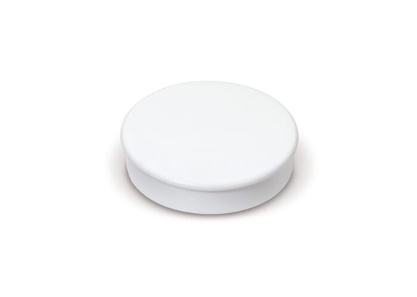 Magnet round Ø30mm - White