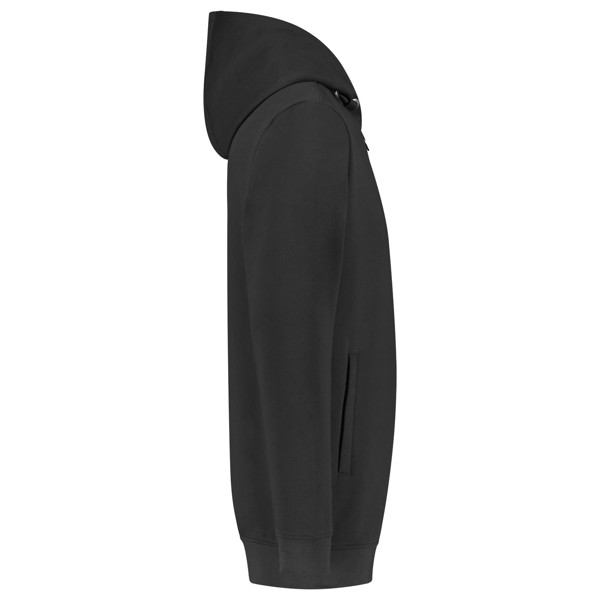 Mikina Unisex Tricorp Hooded Sweat Jacket Washable 60°C - Tmavosivý / L