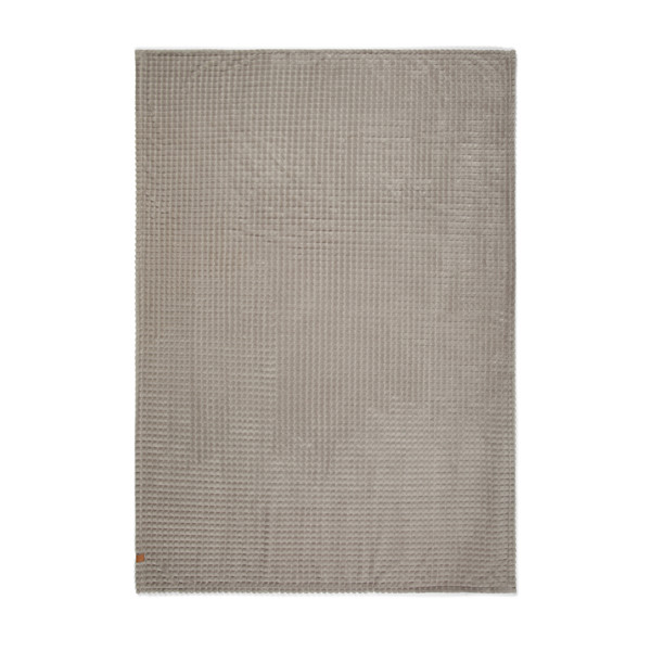 Vinga Branson recycled blanket rPET, 130x170 cm - Grey