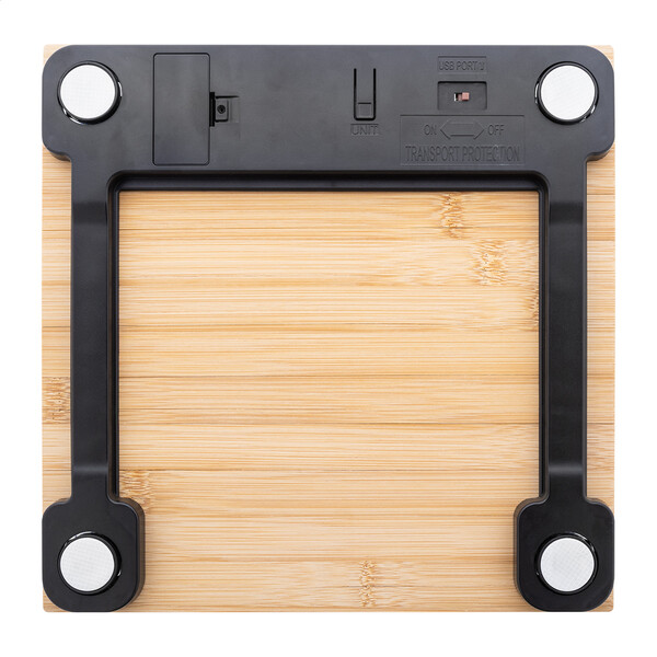 Pèse-personne rechargeable BamFit