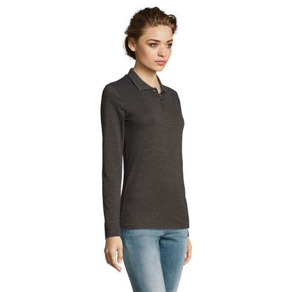 PERFECT SENHORA LSL POLO180 Perfect Lsl Women - Antracite MatizadoS