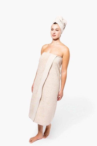 Organic Beach Towel - White