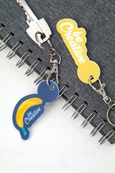 Porte-clés jeton ColoShop Creative