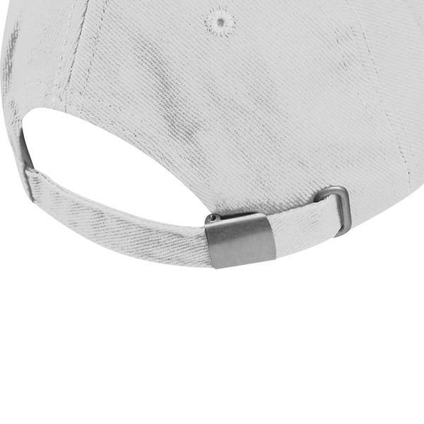 CURTIS 6 paneles baseball sapka - White