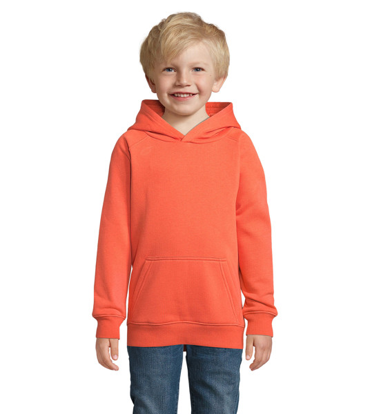 STELLAR KIDS FELPA - Arancio Bruciato3XL
