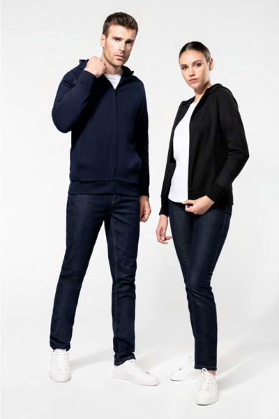 Men's Zipped Hoodie - Deep Navy / M