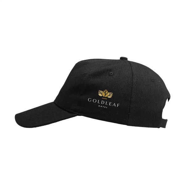 Hamar Cap Recycled Cotton cap - Black