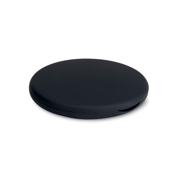 Stunning compact mirror, 65 mm, double sided - Black