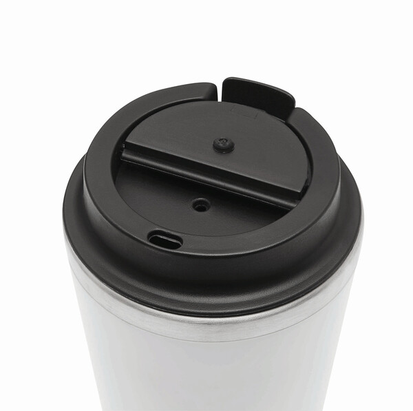Double-Walled Travel Mug Take & Go - White