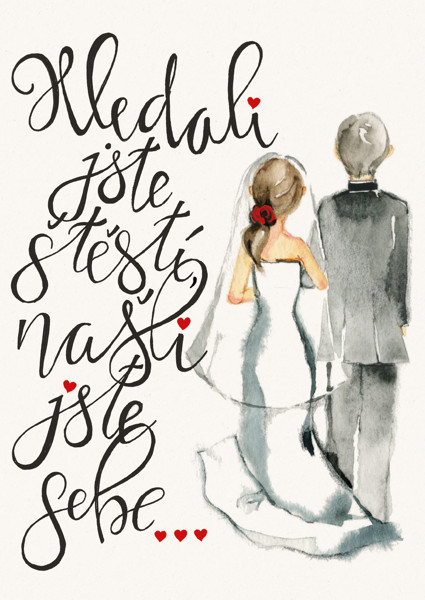 Přáníčko Bebechy - Bílé - 30