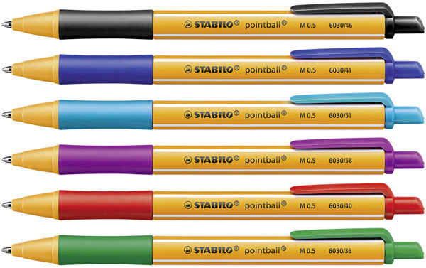 STABILO pointball ballpoint pen, turquoise