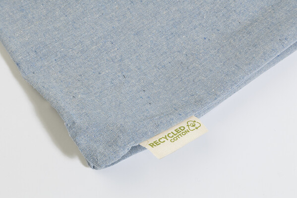 Tote bag en coton Recote - Bleu