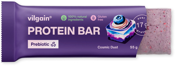 Vilgain Prebiotic Protein Bar 55g mandle s lesným ovocím