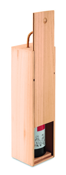 Lesena škatla za vino Vinbox, 345x95x95 mm