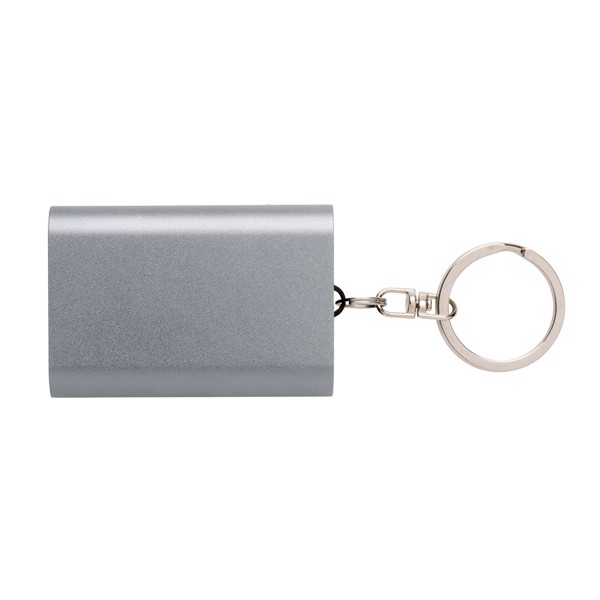 1.000 mAh keychain powerbank - Silver