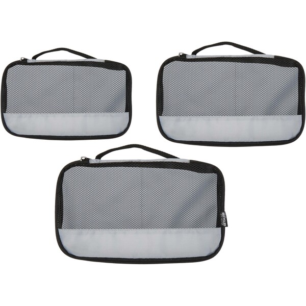 Jet GRS recycled packing cubes - set of 3 - Grey