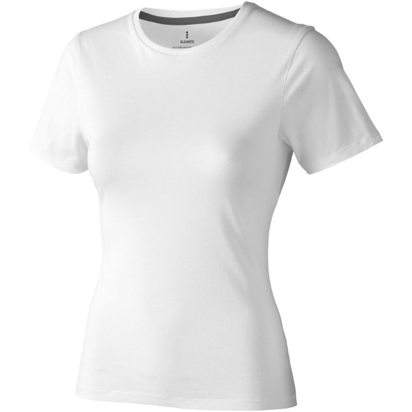 Camiseta de manga corta para mujer "Nanaimo" - Blanco / XL