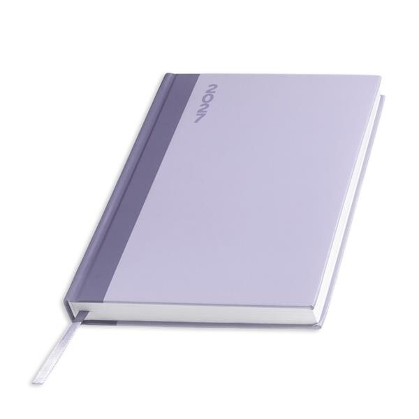 Agenda Diária A5 Pico, Capa Dura Em Papel - Branco