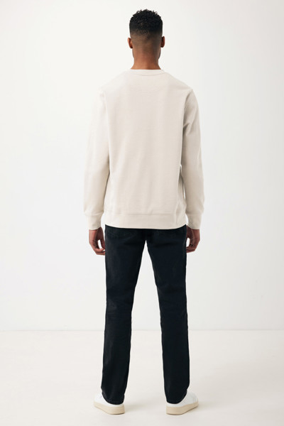 Lehká mikina Iqoniq Etosha z recykl. bavlny - Ivory White / XS
