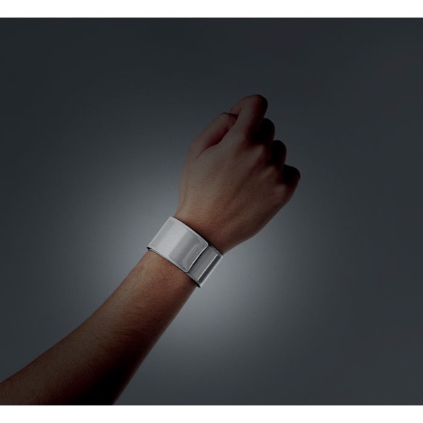 Enrollo+ reflective arm strap, EN17353, 320x30mm - Silver