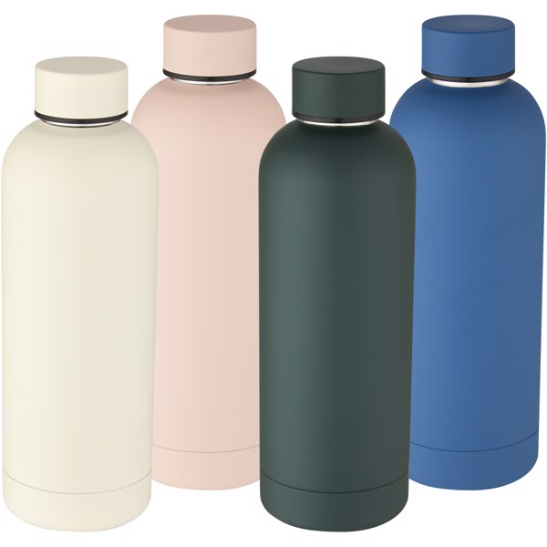 Bouteille isotherme Spring de 500 ml avec isolation sous vide et couche de cuivre - Pale blush pink