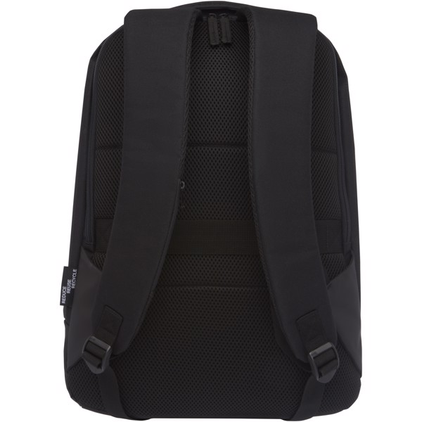 Cover Diebstahlsicherer GRS RPET Rucksack 18L - schwarz