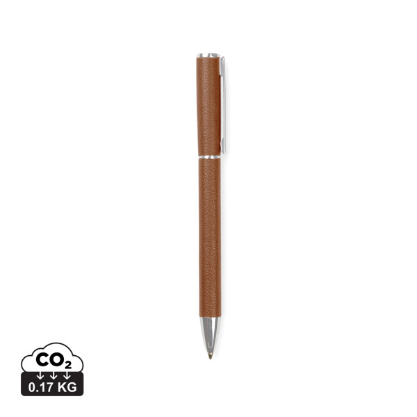 VINGA Timo Stylo en aluminium RCS - Marron
