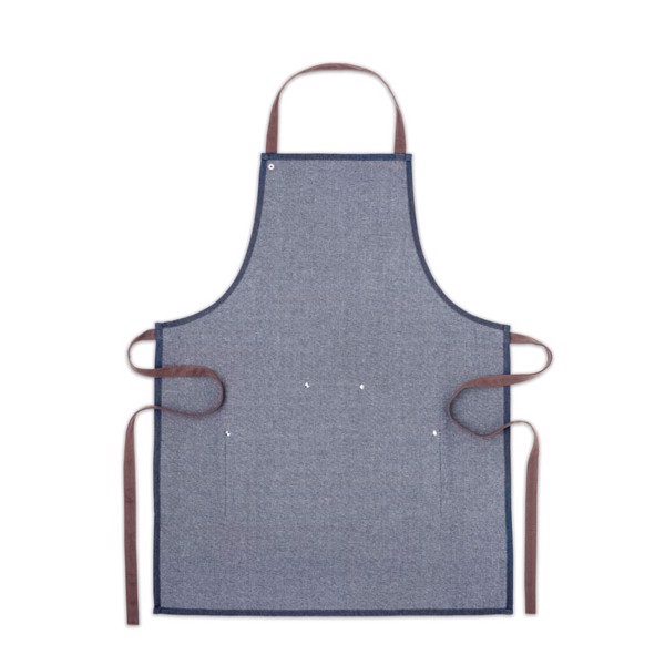 Denipur kitchen apron, 240 g/m² denim