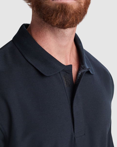 Langärmeliges Poloshirt Rover - NAVY / M