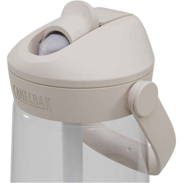 Camelbak® Thrive Flip 750 ml Tritan Renew Trinkflasche mit Flip Strohhalm - transparent klar
