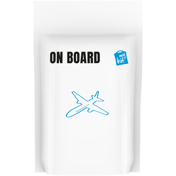 MiniKit Avion en pochette papier - Blanc