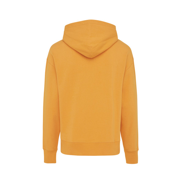 Sweat à capuche en coton recyclé Iqoniq Yoho - Sundial Orange / L