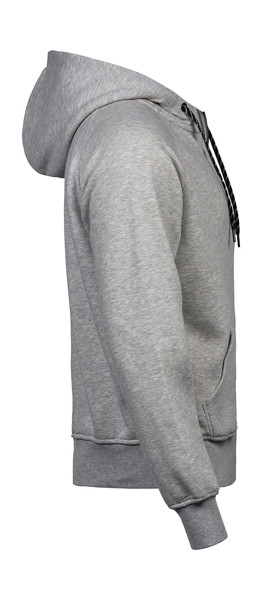 Hooded Zip Sweat - Dark Grey / L