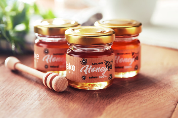 Set of 3 wildflower honey Beebee Set