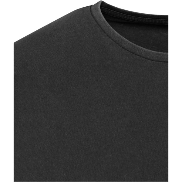 Nanaimo 160 g/m2 gewassen dames T-shirt met korte mouwen - Zwart / XXL