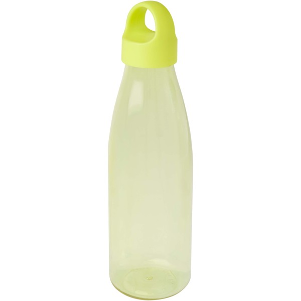 Borraccia in plastica riciclata da 800 ml  Bergen - Lime