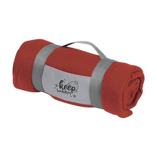 SuperSoft (180 g/m²) fleece blanket - Terra