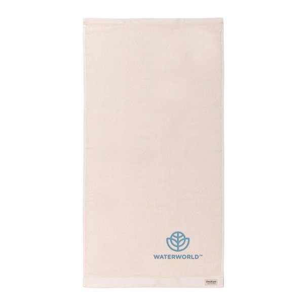 Ukiyo Sakura AWARE™ 500gr/m² Badetuch 50 x 100cm - Weiß