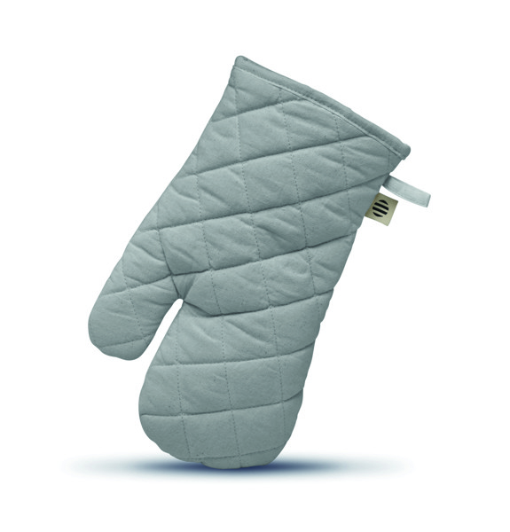 Guanto da forno in cotone bio Nevon - Grigio