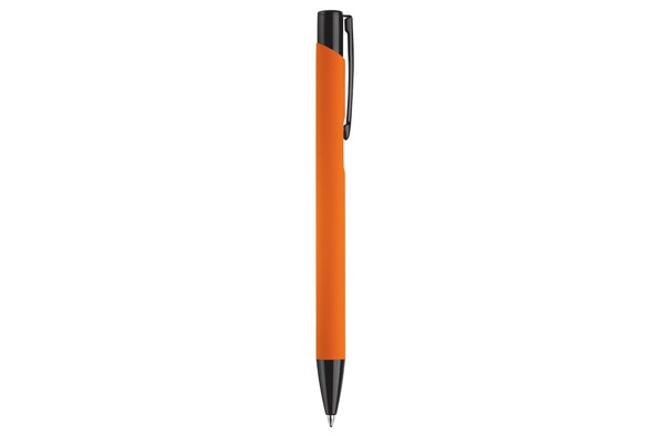 Stylo Alicante toucher doux - Orange / Noir