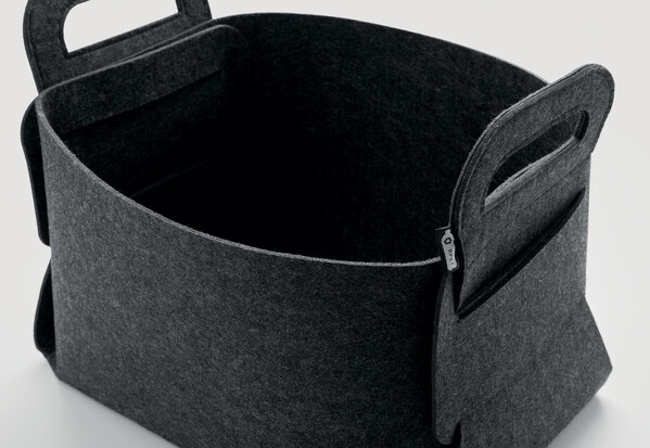 Foldable RPET felt basket Fialan
