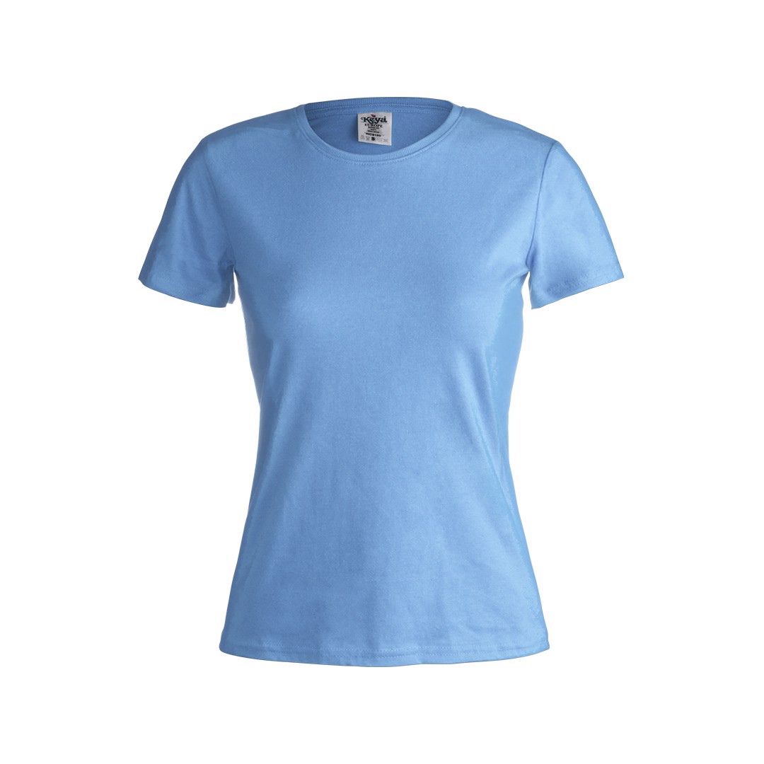 Camiseta Mujer Color "keya" WCS180 - Azul Claro / M