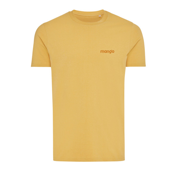 Iqoniq Bryce recycled cotton t-shirt - Ochre Yellow / XL