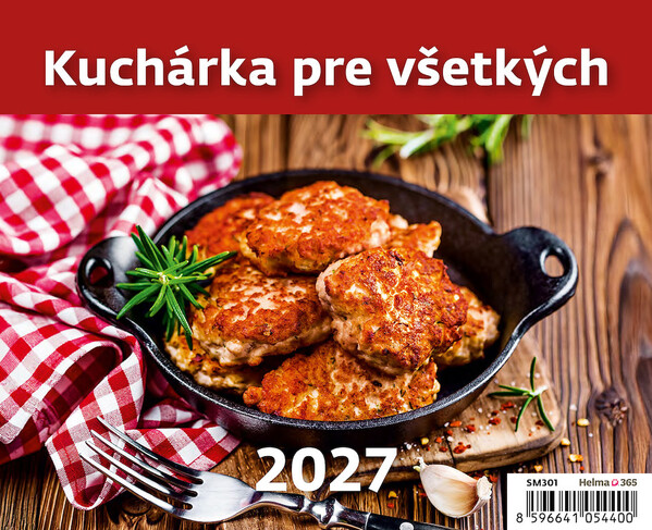 Stolní kalendář Kuchárka pre všetkých 2027