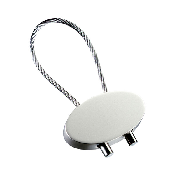 Porte-Clés CABLE - argenté brillant