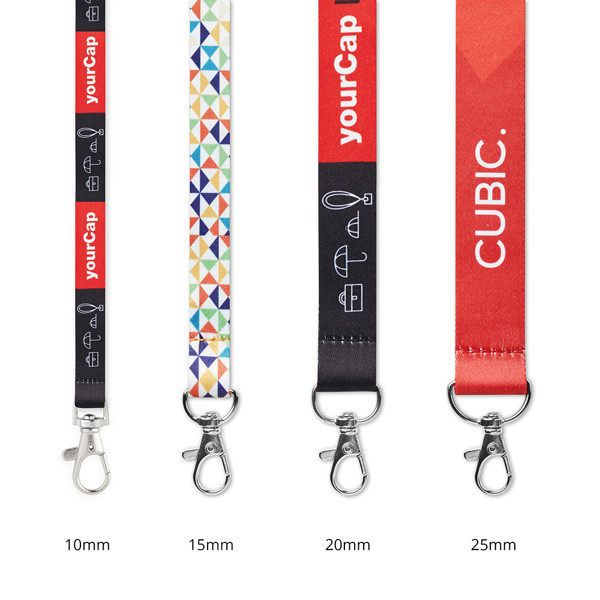 Fita de sublimação de poliéster - Lanyard