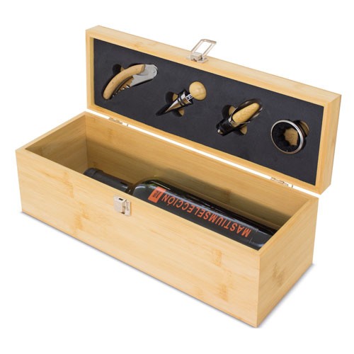 SET DE VINO BAMBÚ
