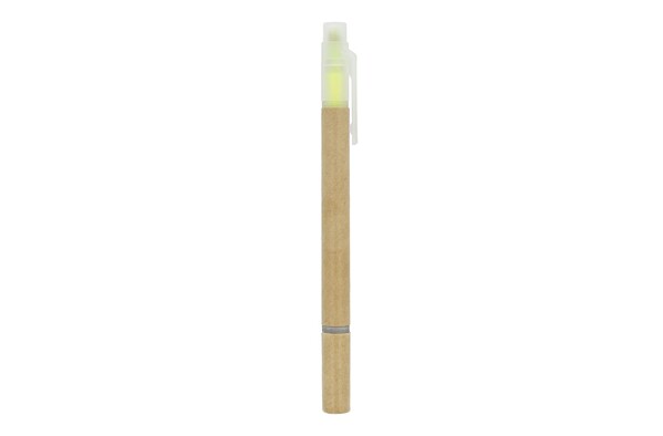 Papirhighlighterpen - Gul