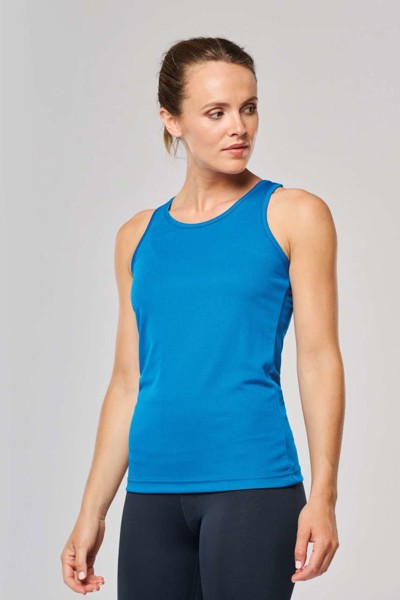 Ladies' Sports Vest - White / XL