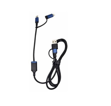 RPET fast charging cable UC066 - SILVER